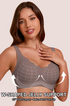 Seamless push-up bra with natural lift, soft support, smooth W-shaped jelly cups