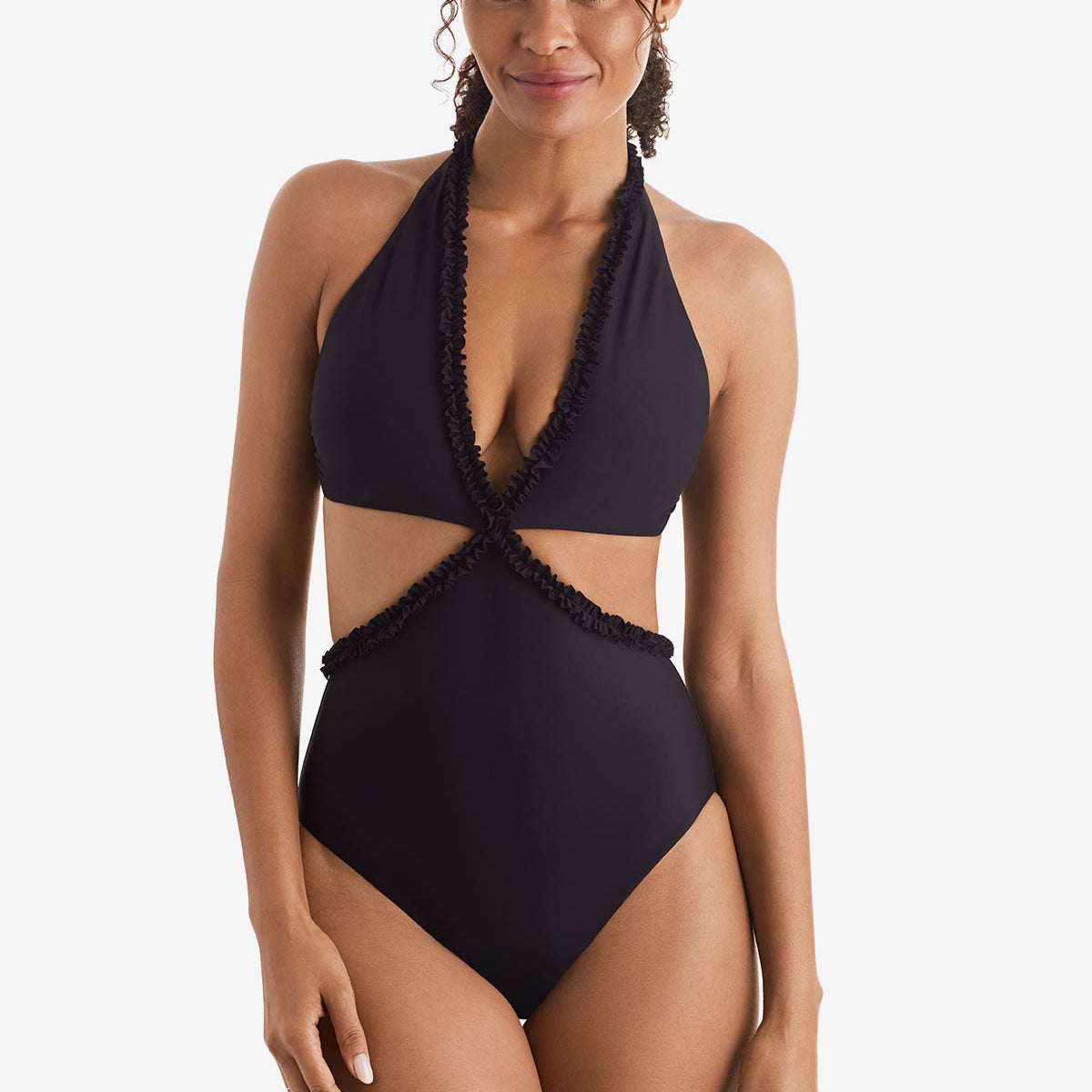 Sonny Cutaway One Piece - Black