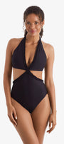 Sonny Cutaway One Piece - Black