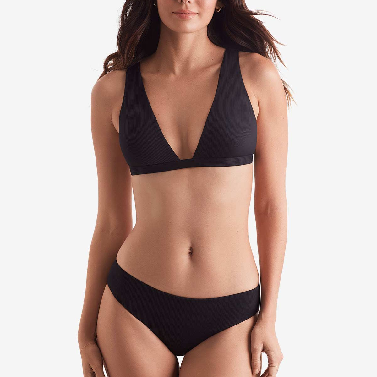 Dakota Bra - Black Lido Rib