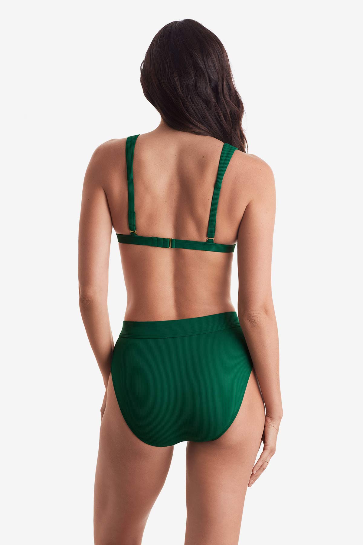Dakota Bra - Emerald Lido Rib