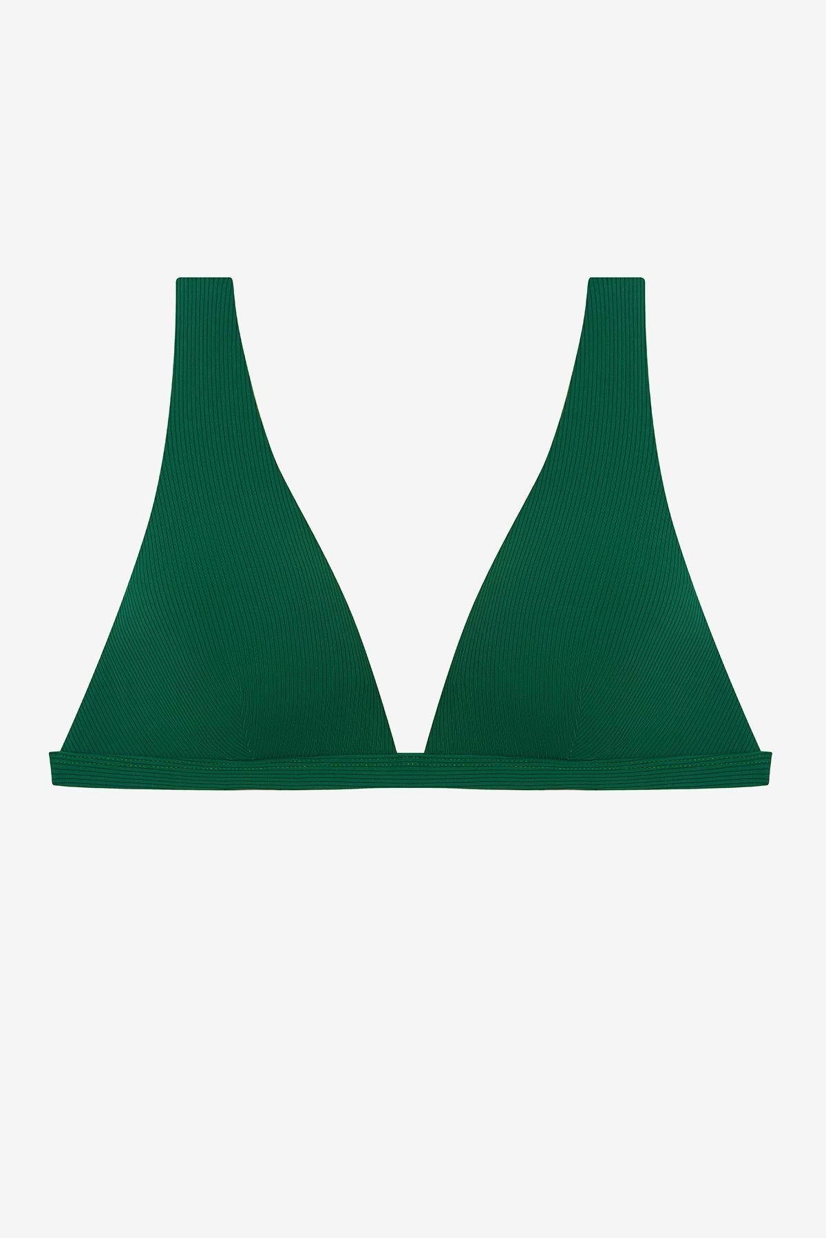 Dakota Bra - Emerald Lido Rib
