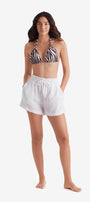 Vista Short - White Bliss Gauze