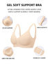 Nude scalloped bra support diagram showing 3-cup shape and hooks