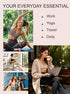 Nude seamless scalloped push-up bra worn under a scoop-neck top